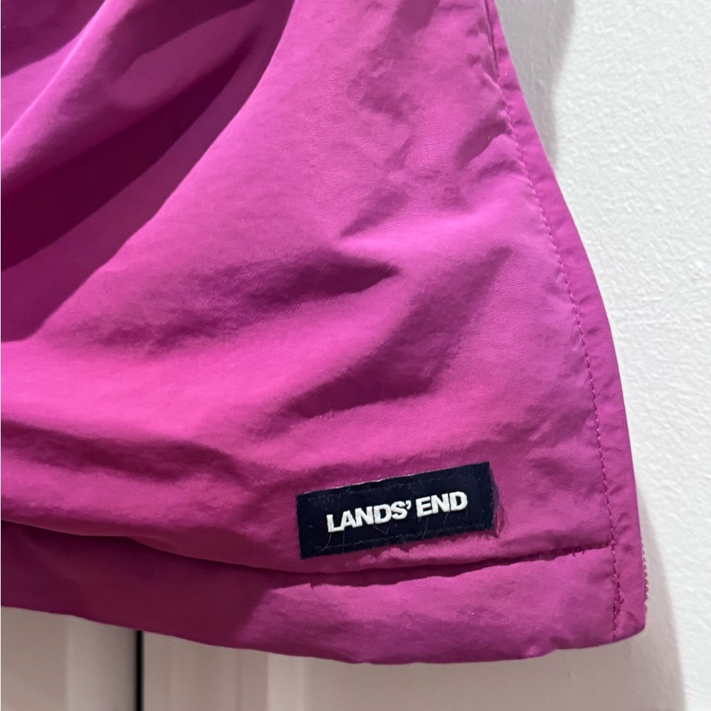 Lands' End Fuchsia Squall Snow Bibs
